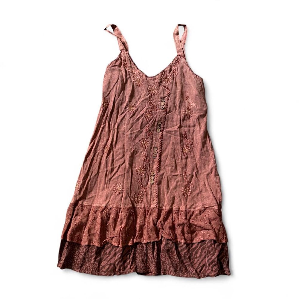 Raya-sun Women's Brown and Tan Dress